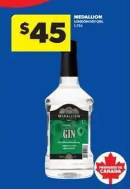 Real Canadian Liquorstore Medallion London Dry Gin offer