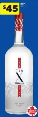 Real Canadian Liquorstore DECA Vodka offer