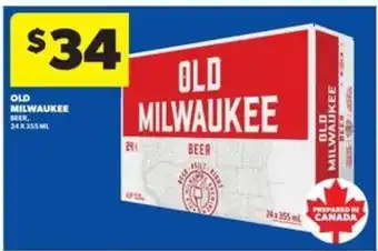 Real Canadian Liquorstore OLD MILWAUKEE offer