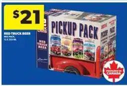 Real Canadian Liquorstore Red Truck Beer offer