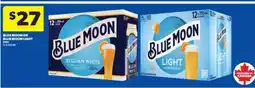 Real Canadian Liquorstore Blue Moon or Blue Moon Light offer