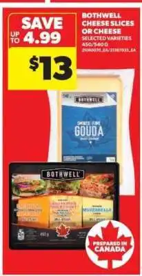 Real Canadian Superstore Bothwell Cheese Slices or Cheese offer