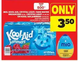 Real Canadian Superstore Mio, Kool Aid, Crystal Light, Tang Water Enhancers or Kool-Aid Jammers offer