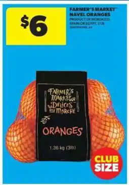 Real Canadian Superstore FARMER'S MARKET NAVEL ORANGES offer