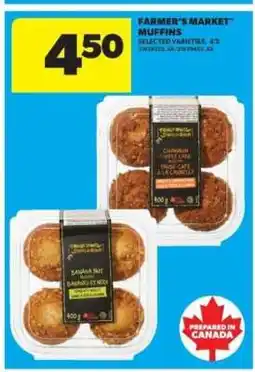 Real Canadian Superstore FARMER'S MARKET MUFFINS offer