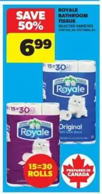 Real Canadian Superstore ROYALE BATHROOM TISSUE offer