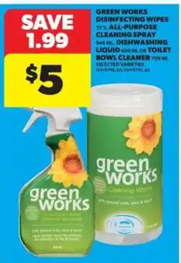 Real Canadian Superstore Green Works Cleaning Products offer