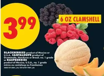No Frills 6 OZ CLAMSHELL offer