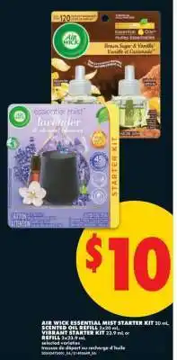 No Frills AIR WICK ESSENTIAL MIST STARTER KIT offer