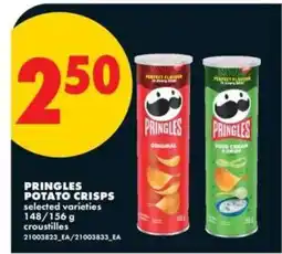 No Frills PRINGLES POTATO CRISPS offer