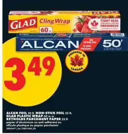 No Frills Glad Cling Wrap offer