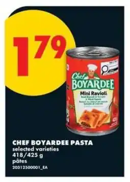 No Frills CHEF BOYARDEE PASTA offer