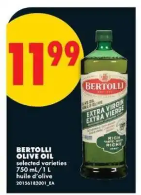 No Frills BERTOLLI OLIVE OIL offer