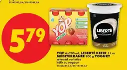 No Frills YOP, LIBERTÉ KEFIR, MEDITERRANEE YOGURT offer