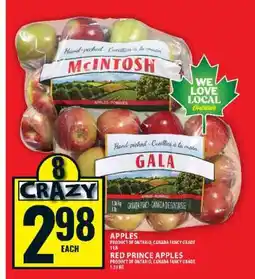 Food Basics Apples offer