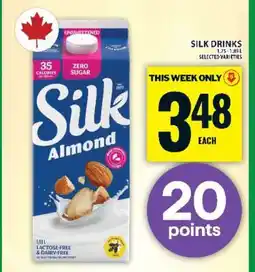 Food Basics Silk Almond Drink offer