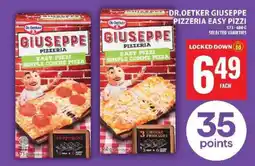 Food Basics Dr. Oetker Giuseppe Pizzeria Easy Pizza offer