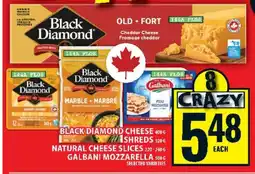 Food Basics BLACK DIAMOND CHEESE offer