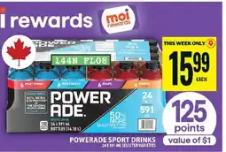 Food Basics POWERADE SPORT DRINKS offer