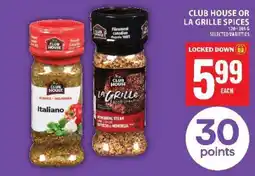 Food Basics Club House or La Grille Spices offer