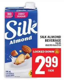 Food Basics SILK ALMOND BEVERAGE offer