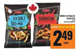 Food Basics Irresistibles Snacks offer