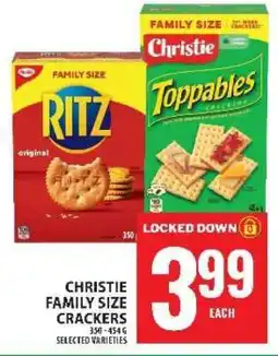 Food Basics CHRISTIE FAMILY SIZE CRACKERS offer