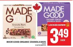 Food Basics MADE GOOD ORGANIC GRANOLA BARS offer