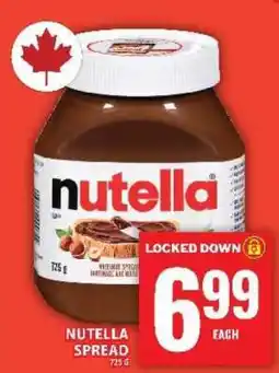 Food Basics NUTELLA SPREAD offer