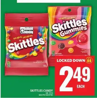 Food Basics Skittles Candy offer