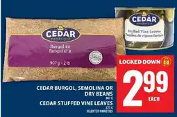 Food Basics Cedar Burgol, Semolina or Dry Beans offer