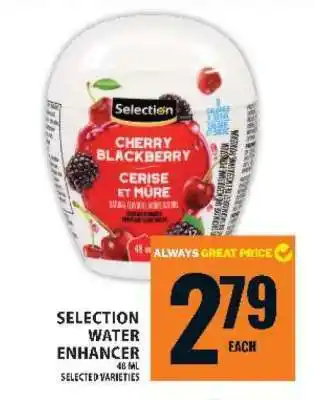 Food Basics Selection Water Enhancer offer