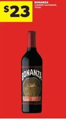 Real Canadian Liquorstore Bonanza cabernet sauvignon, 750 ml offer