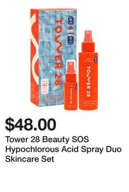 Sephora Tower 28 Beauty SOS Hypochlorous Acid Spray Duo Skincare Set offer