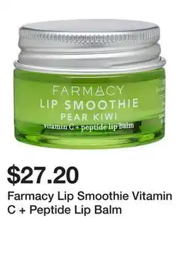 Sephora Farmacy Lip Smoothie Vitamin C + Peptide Lip Balm offer