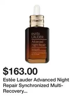 Sephora Estée Lauder Advanced Night Repair Synchronized Multi-Recovery Complex Serum with Hyaluronic Acid offer