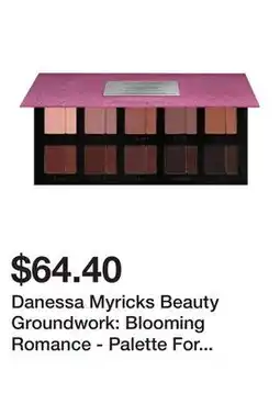 Sephora Danessa Myricks Beauty Groundwork: Blooming Romance - Palette For Eyes, Brows, Face & Lips offer
