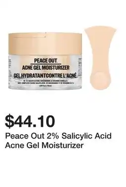Sephora Peace Out 2% Salicylic Acid Acne Gel Moisturizer offer