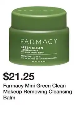 Sephora Farmacy Mini Green Clean Makeup Removing Cleansing Balm offer