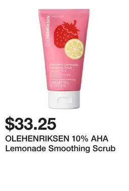 Sephora OLEHENRIKSEN 10% AHA Lemonade Smoothing Scrub​ offer