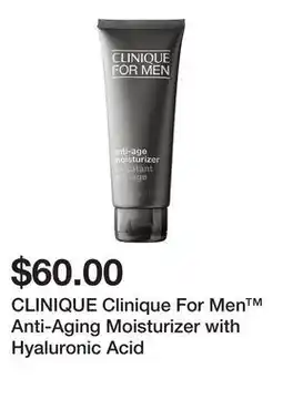 Sephora CLINIQUE Clinique For Men Anti-Aging Moisturizer with Hyaluronic Acid offer
