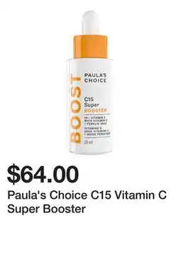 Sephora Paula's Choice C15 Vitamin C Super Booster offer