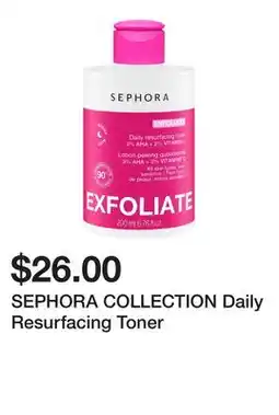 Sephora SEPHORA COLLECTION Daily Resurfacing Toner offer