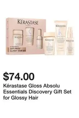 Sephora Kérastase Gloss Absolu Essentials Discovery Gift Set for Glossy Hair offer