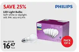Home Hardware LED Light Bulbs offer