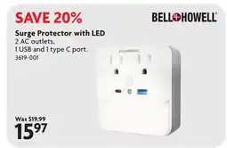 Home Hardware Surge Protector with LED offer