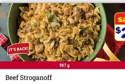 M & M Food Market Beef Stroganoff offer
