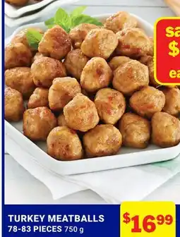 M & M Food Market TURKEY MEATBALLS offer