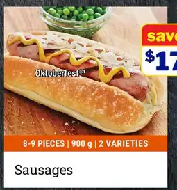 M & M Food Market Sausages offer