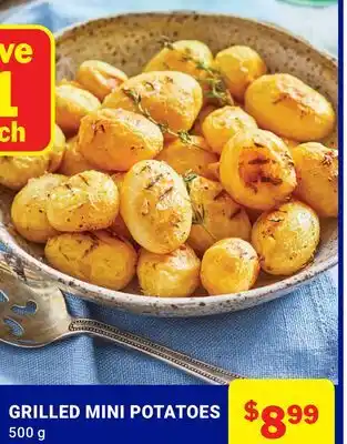 M & M Food Market GRILLED MINI POTATOES offer